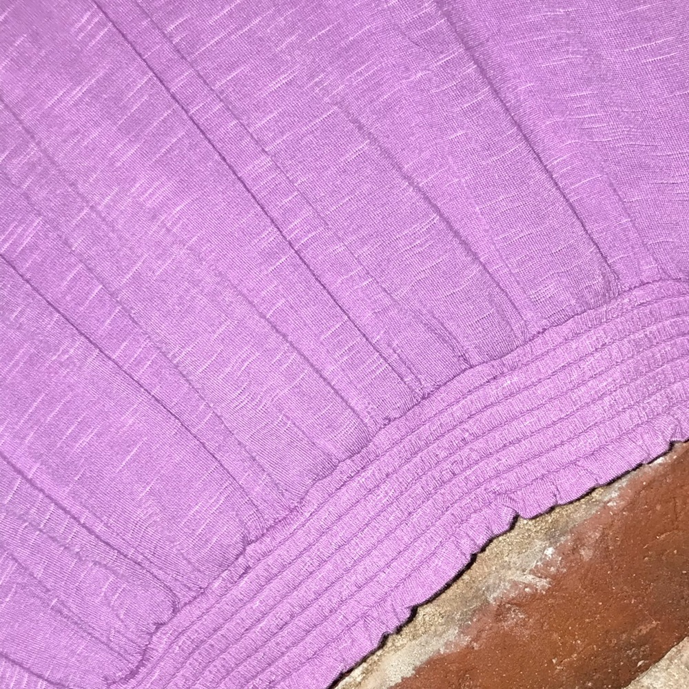 Small Lavender Boutique Blouse by "ABOUT A GIRL" | Size Small - Picture 3 of 6